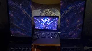 Rate my wallpaper tho 😎. #gaming #gamingsetup #laptop #contentcreator