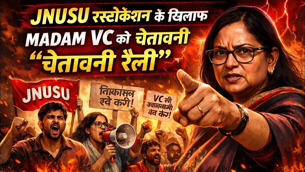 Warning Rally | Against JNUSU Rustication 