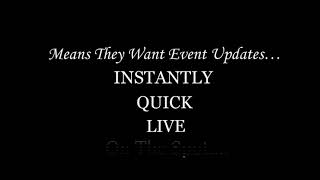 Introduction Of On The Spot Event Services