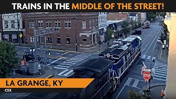 La Grange, Kentucky, USA | Virtual Railfan  LIVE !
