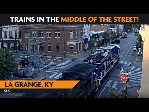 Traffic in the suburb of La Grange Live Stream