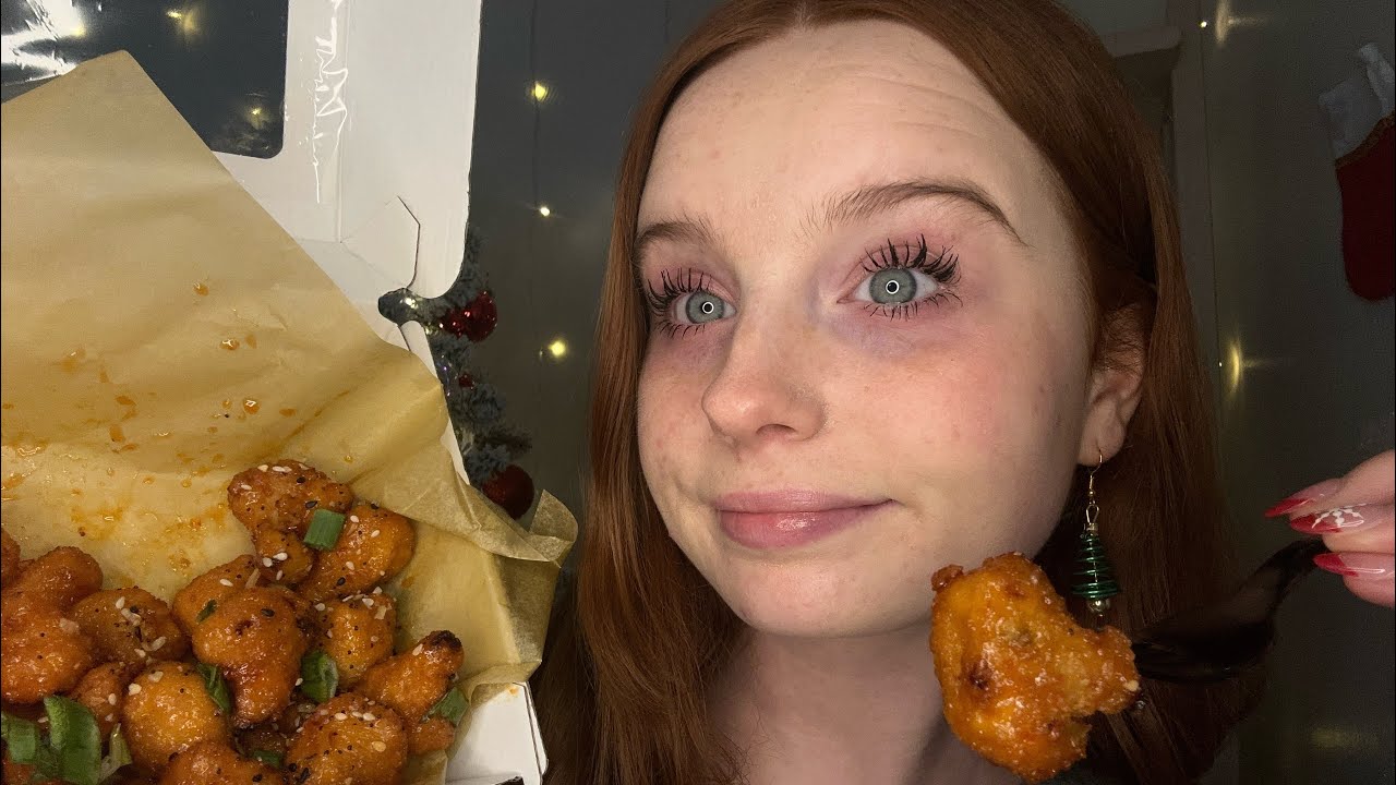 ASMR Buffalo Wild Wings Mukbang | eat lunch with me 🧡