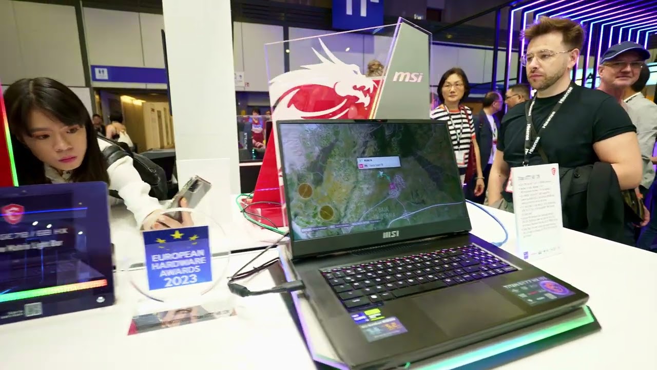 IFA 2023 - MSI Laptops Booth Interview