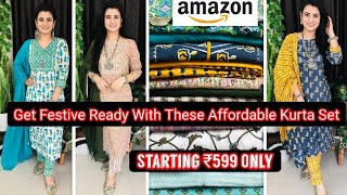 Amazon Kurta Set Haul?Festive Wear Kurta Palazzo Haul?Summer Special Kurta Set?Amazon Prime Day Sale