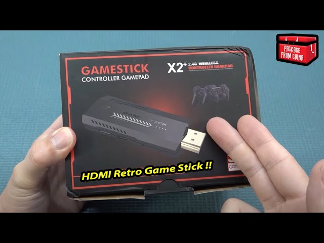 Consola Retro Game Stick X2 Plus 4K HD PS1 PSP SN64