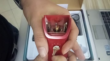 Hướng dẫn chỉnh lưỡi tông đơ Codos 950