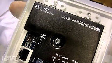 InfoComm 2013: Intelix Talks About The ASW-W3