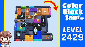 Color Block Jam Level 1519 (2429) Solution Walkthrough