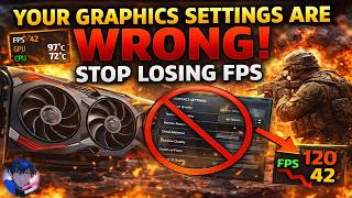 Your Graphics Settings Are WRONG! Stop Losing FPS Now! 🔥 (Fix This Immediately) #xuntunma