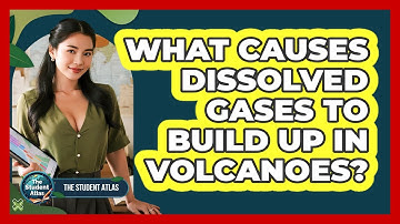 What Causes Dissolved Gases To Build Up In Volcanoes?