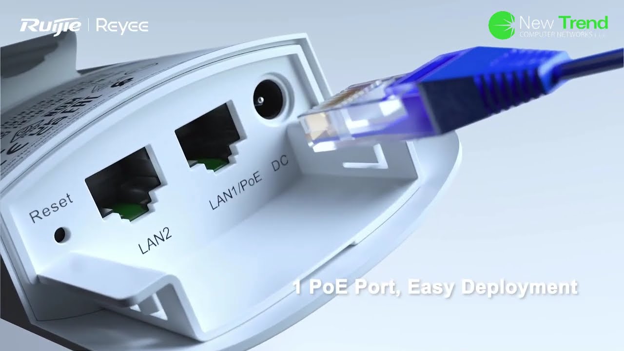RG-EST100-E, 2.4GHz Dual-stream 500m Wireless Bridge