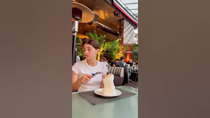 First time at a fancy restaurant 😂