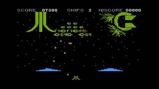 Famous Commodore Invaders - Atari 8Bit - Default - 18,200 - EMU Wealth