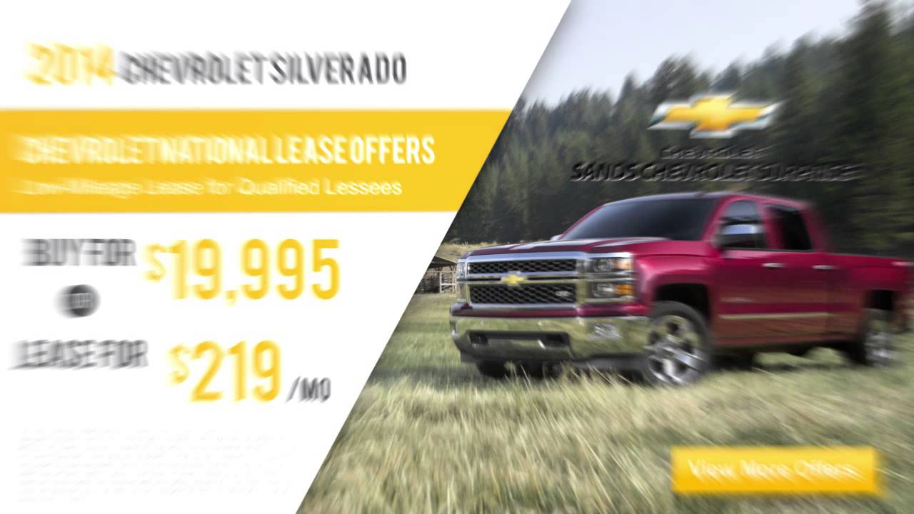 2014 Chevy Silverado Lease Deals & Financing Offers YouTube