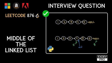 Middle Of The Linked List | LeetCode 876 | Python Solution