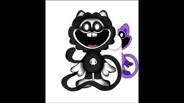 Baba chop + catnap (1LIKE🥺♥️) #shorts #nightmarecritters #flipaclip #art #smilingcritters