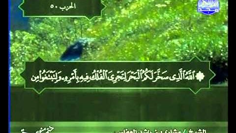 سورة الدخان 17 الى الجاثية 37 ــــ مشارى راشد العفاسى