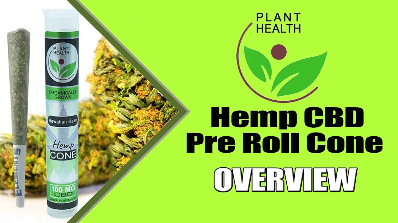 Plant Health 100mg Hemp Cones CBD Pre Rolls - azWHOLEistic