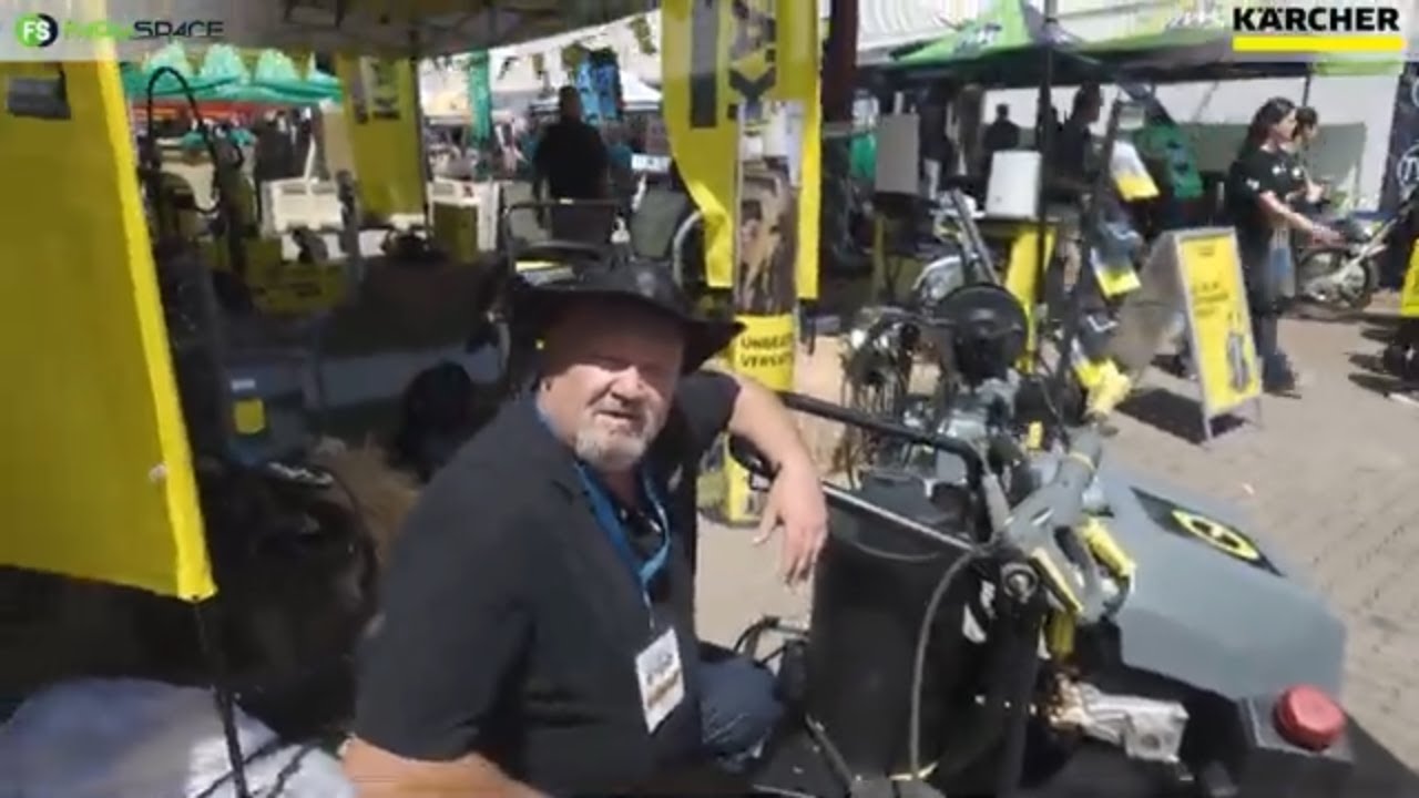 Kärcher kan help om jou trekker te was...sonder "elbow grease"