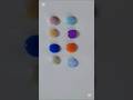 Water Drops Colour | Subscribe Please 🙏#satisfying #shorts #colormixing #art
