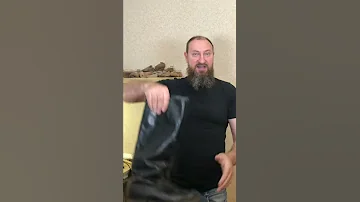 Как мы почистили сапоги?