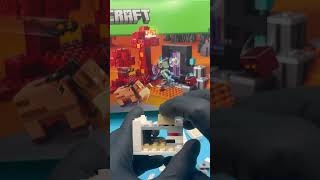 I Built a Ghast in Lego Minecraft Speed Build 👻🧱