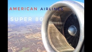 American Airlines MD80 Trip Report Atlanta to Dallas [Full Flight]