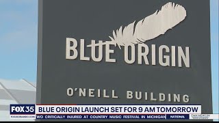 Blue Origin preparing for its first-ever crewed rocket launch