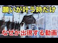 恐ろしい程願いが叶ったと噂の動画。1分で開運します