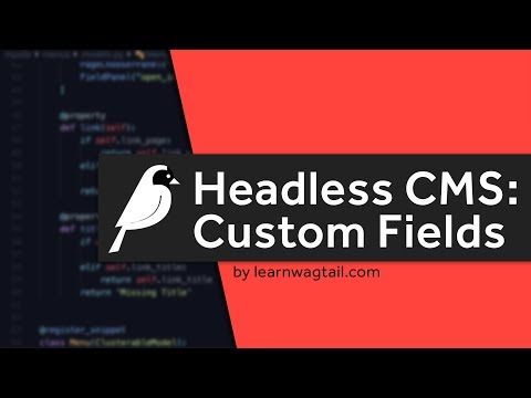 Headless Wagtail CMS: