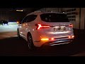 Hyundai Santa FE 2022 | Interior Exterior Lights at Night