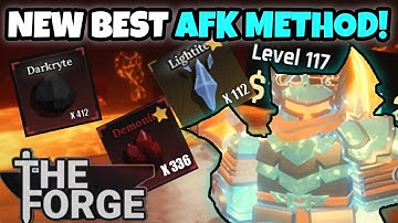 New *BEST* AFK Methods In The Forge!