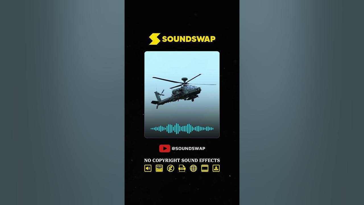 Flying Helicopter Sound Effect - YouTube