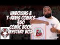 Unboxing a travis comics 50 comic book mystery box