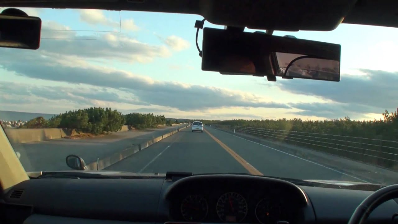 【震災前】相馬市松川浦漁港周辺車窓(1/2)[HD]