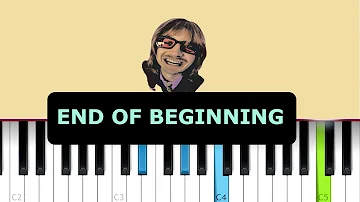 Djo - End Of Beginning (Piano Tutorial)