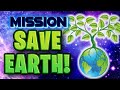 Mission: Save Earth - A virtual Earth Day PE workout activity and Brain Break