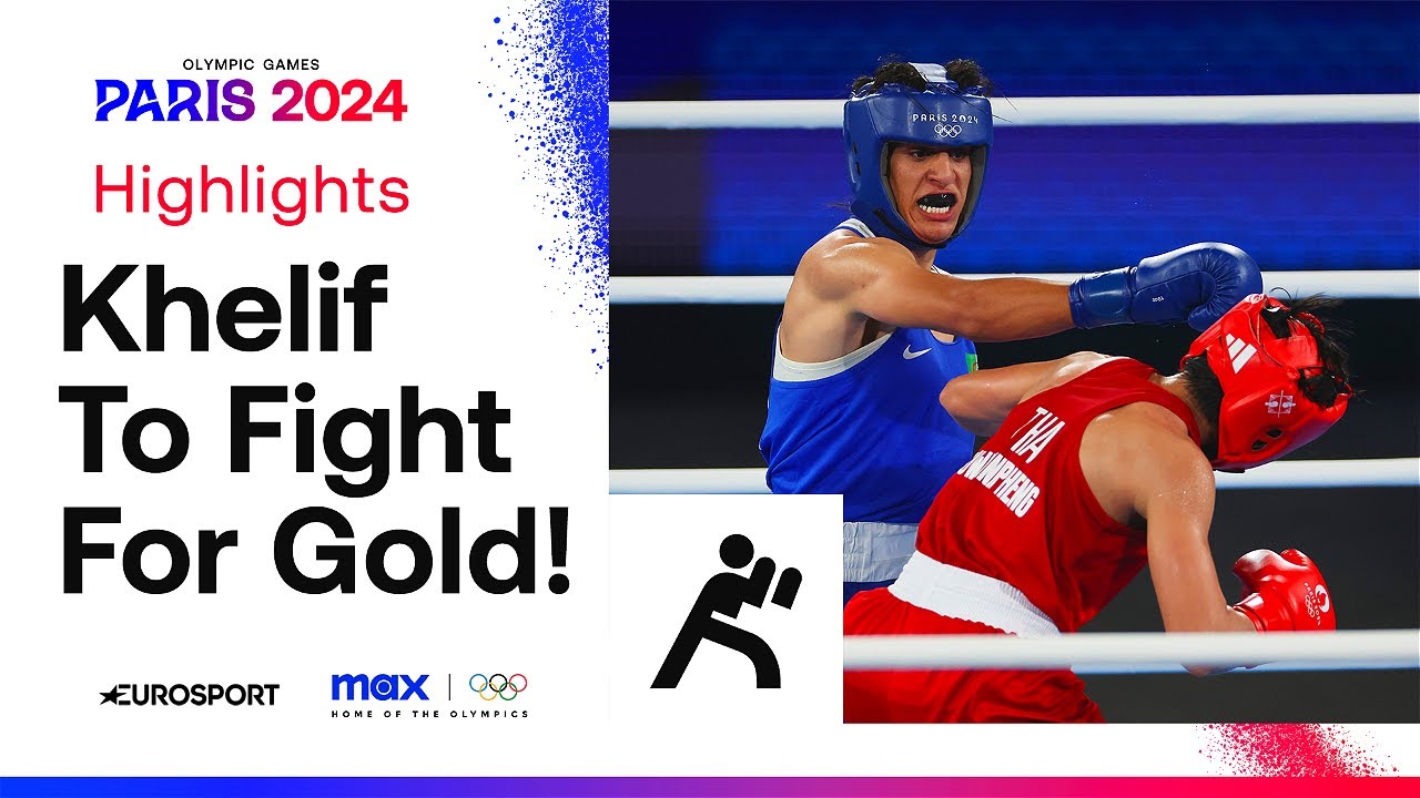 Algeria's Imane Khelif cruises into women’s boxing final with dominant victory 🥊 | #Paris2024
