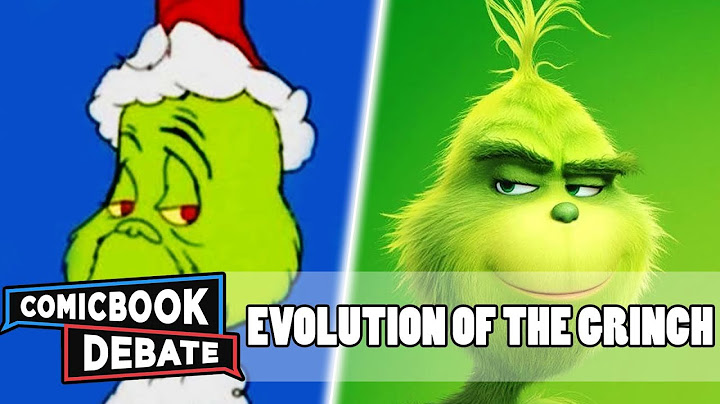 Evolution of The Grinch in Cartoons, Movies & TV in 5 Minutes (2018)