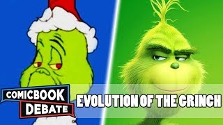 Evolution of The Grinch in Cartoons, Movies \& TV in 5 Minutes (2018)