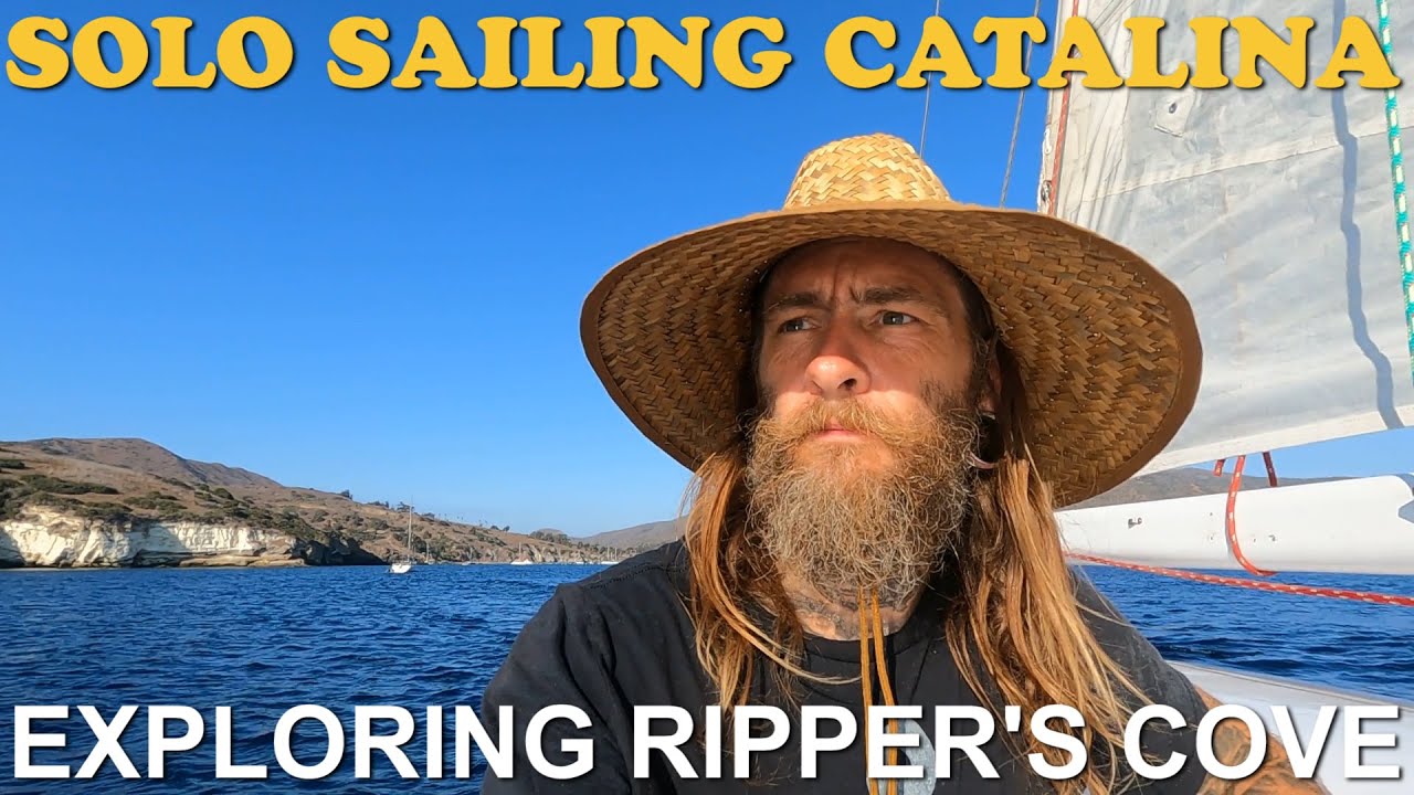 Visiting the Anchorage of Rippers Cove on Catalina Island on a Sailboat