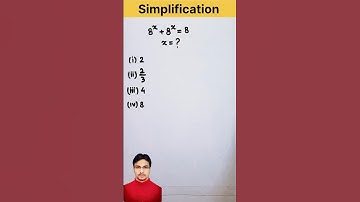 A Nice Exponential Math | Can you solve this? #shorts #viral #olympiadmath #mathstricks #trending