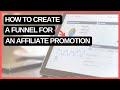 FUNNEL CREATION FOR AFFILIATE PROMOTION | AFFILIATE MARKETING 101