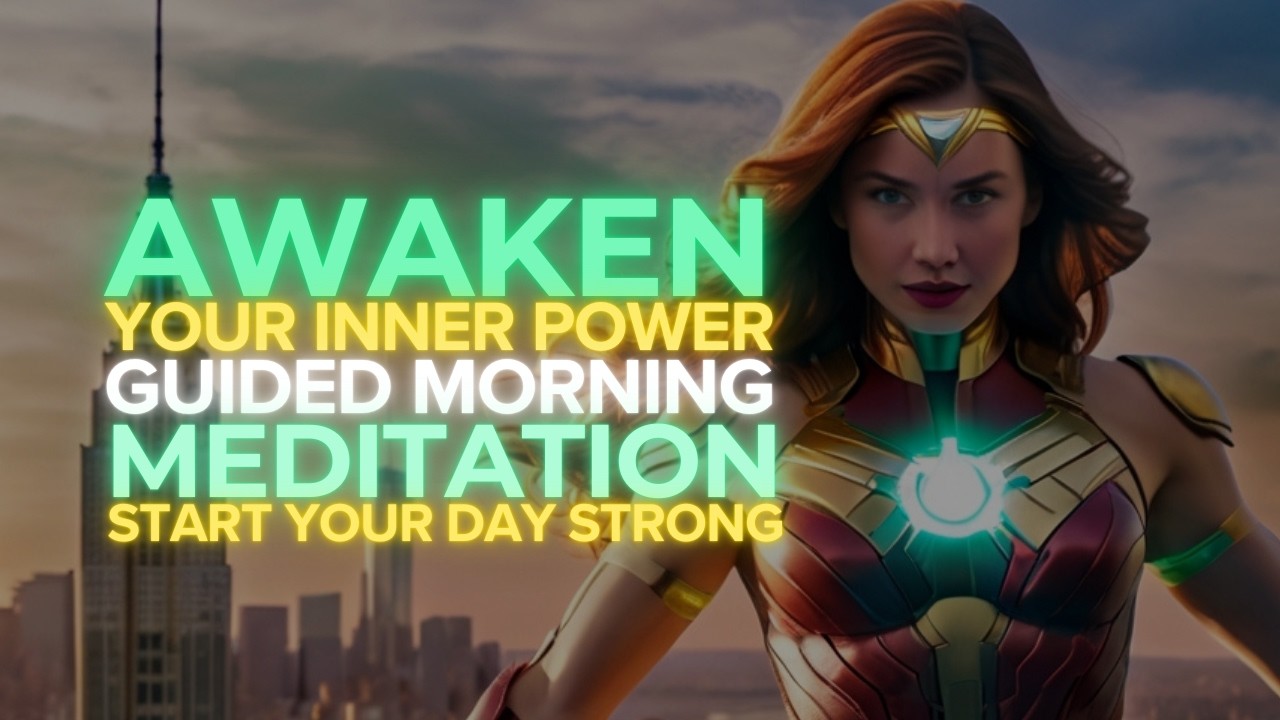 GUIDED MORNING MEDITATION TO AWAKEN YOUR INNER POWER | START YOUR DAY ...