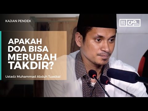 Apakah Doa Bisa Merubah Takdir Ustadz M Abduh Tuasikal Youtube