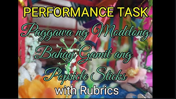 Performance Task in Arts with Rubrics