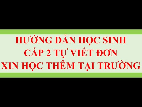 INSTRUCTIONS FOR SECONDARY SCHOOL STUDENTS TO WRITE THEIR OWN APPLICATION FOR EXTRA TUTORING AT S... - youtube