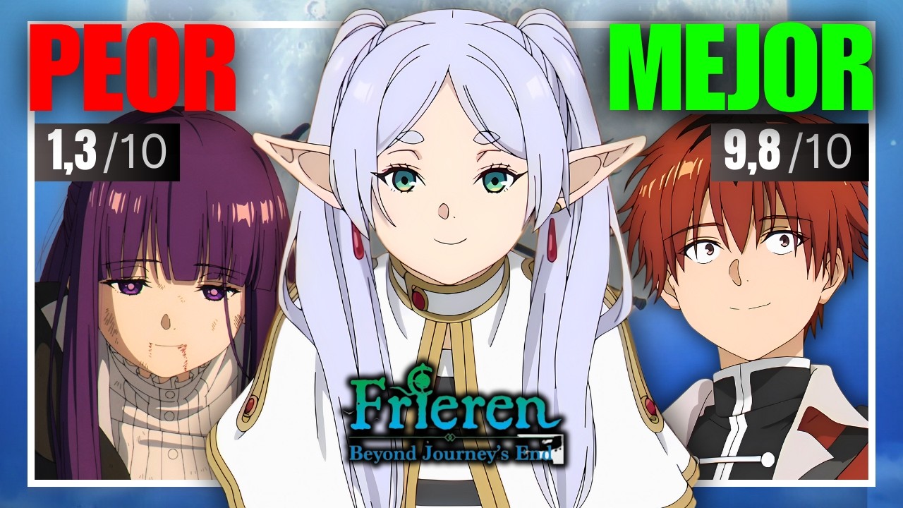 Vi los 3 EPISODIOS MEJOR y PEOR CALIFICADOS de FRIEREN