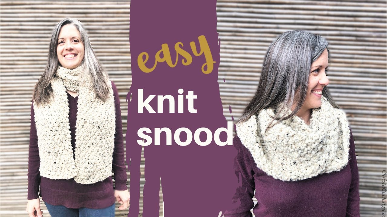 Chunky Knit Cable Cowl / Snood / Snood Scarf / Winter Scarf