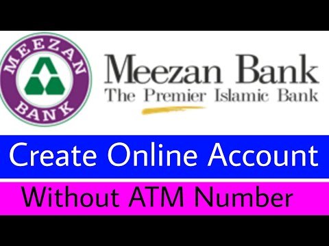 How To Create Meezan Bank Account Without ATM Card Number | internet Banking